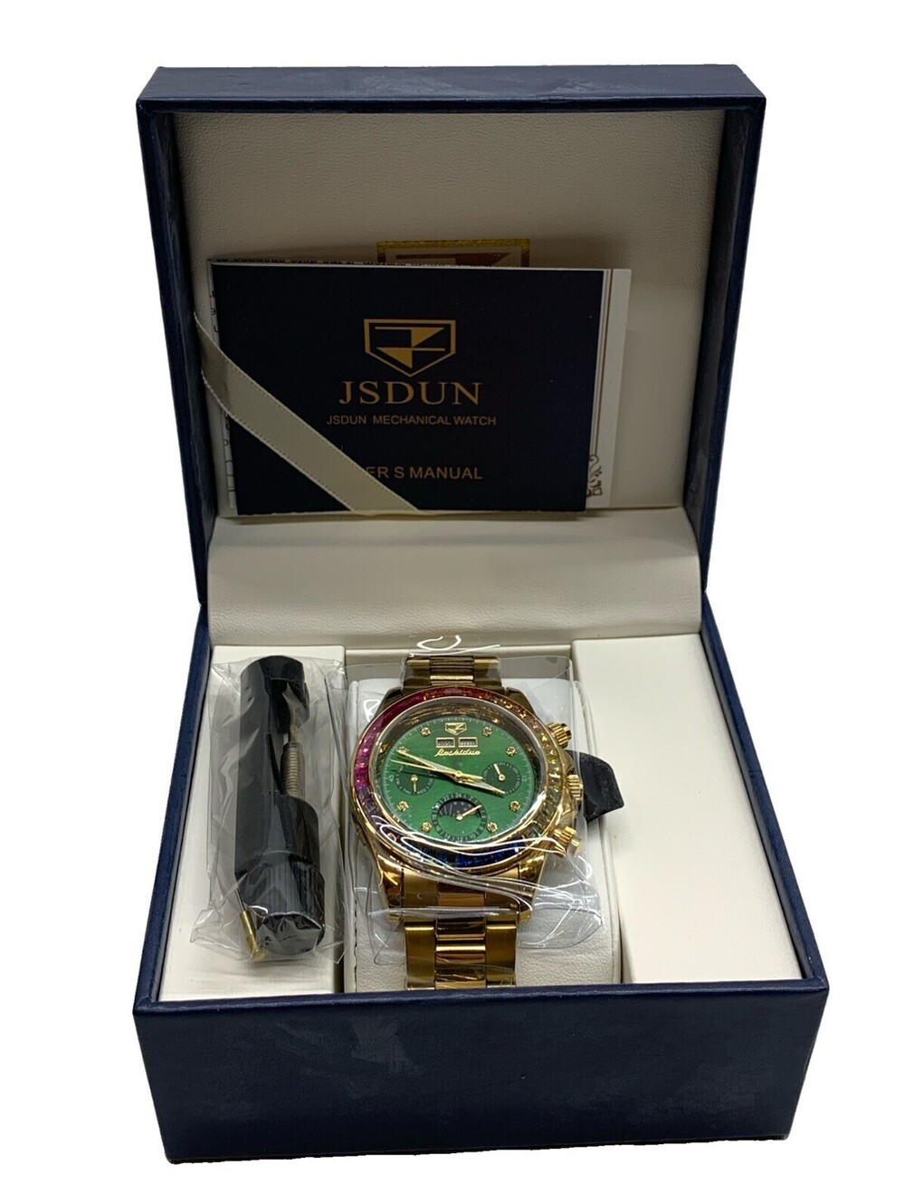JSDUN 8974 Men Watch Luxury Brand Fully Automatic Mechanical Watch Waterproof